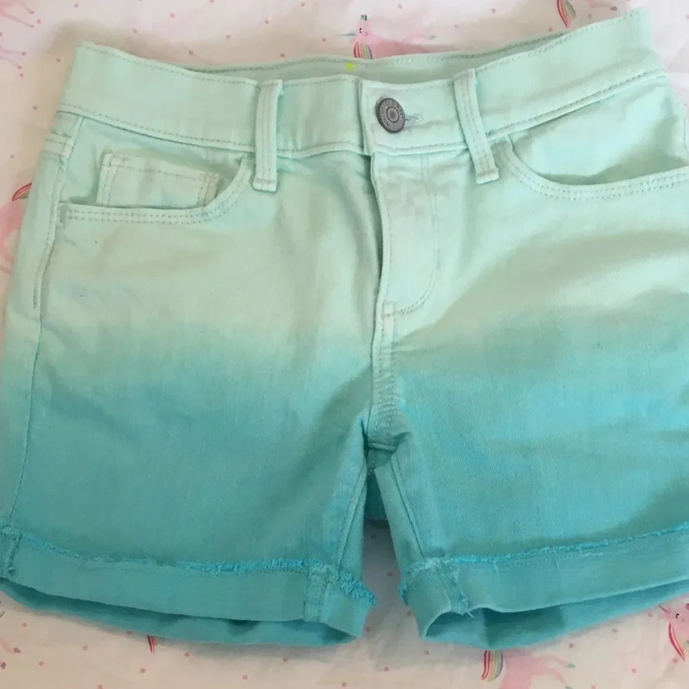 Old Navy Tip-Dye Midi Shorts